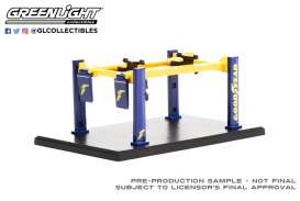 Accessoires diorama - blue/yellow - 1:64 - GreenLight - 16130A - gl16130A | Toms Modelautos