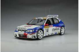 Peugeot  - 306 1998 white/blue - 1:12 - OttOmobile Miniatures - G065 - ottoG065 | Toms Modelautos