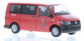 Volkswagen  - T6 red - 1:87 - Rietze - 32052 - RZ32052 | Toms Modelautos