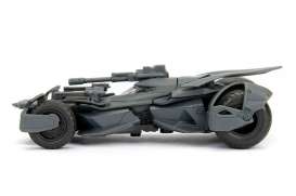 Batman  - *Justice League* Batmobile 2017 dark grey - 1:43 - Jada Toys - 99082 - jada99082-43 | Toms Modelautos