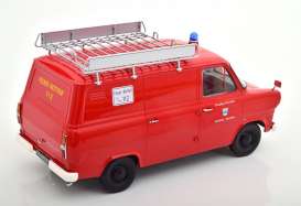 Ford  - Transit 1965 red - 1:18 - KK - Scale - 180495 - kkdc180495 | Toms Modelautos