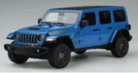 Jeep  - Wrangler 2021 blue - 1:18 - GT Spirit - GT371 - GT371 | Toms Modelautos