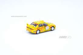 Mitsubishi  - Lancer Evo III #1 1995 yellow/red - 1:64 - Inno Models - in64-EVO3-1KL95 - in64EVO3-1KL95 | Toms Modelautos