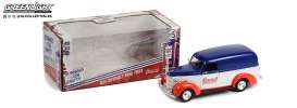 Chevrolet  - Panel Truck 1939 red/white/blue - 1:24 - GreenLight - 85061 - gl85061 | Toms Modelautos