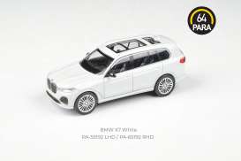 BMW  - X7 2018 white - 1:64 - Para64 - 55192 - pa55192L | Toms Modelautos