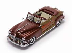 Chrysler  - 1948 costa rica brown - 1:18 - SunStar - 6143 - sun6143 | Toms Modelautos