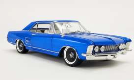 Buick  - Riviera Custom 1964 cosmic dust blue - 1:18 - Acme Diecast - 1806306 - acme1806306 | Toms Modelautos