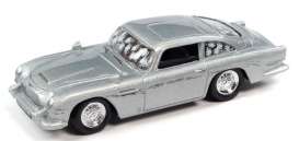 Aston Martin  - DB5 1964 silver - 1:64 - Johnny Lightning - SP160 - JLSP160 | Toms Modelautos