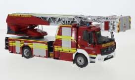 Mercedes Benz  - Atego  red/yellow - 1:43 - IXO Models - TRF020S - ixTRF020S | Toms Modelautos