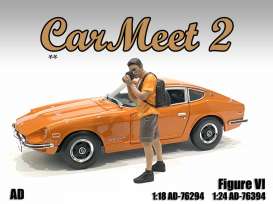 Figures  - Car Meet II Figure VI 2021  - 1:18 - American Diorama - 76294 - AD76294 | Toms Modelautos