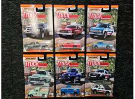 Assortment/ Mix  - Pick-ups various - 1:64 - Matchbox - GGF12 - MBGGF12-968K | Toms Modelautos