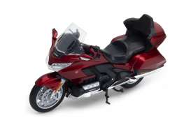 Honda  - Goldwing red - 1:12 - Welly - 62202T - welly62202Tr | Toms Modelautos