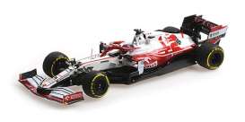Alfa Romeo  - C41 2021 white/red - 1:18 - Minichamps - 117210107 - mc117210107 | Toms Modelautos
