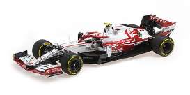 Alfa Romeo  - C41 2021 white/red - 1:18 - Minichamps - 117210199 - mc117210199 | Toms Modelautos