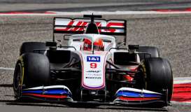 Haas  - VF-21 2021 white/blue/red - 1:43 - Minichamps - 417210109 - mc417210109 | Toms Modelautos