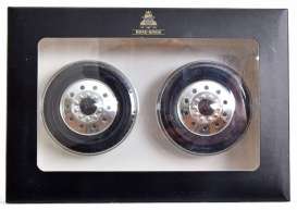 Wheels &amp; tires  - chrome - 1:18 - Road Kings - 18A011 - rk18A011 | Toms Modelautos