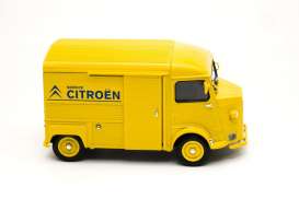 Citroen  - HY 1962 yellow/blue - 1:24 - Welly - 24019TDCy - welly24019TDCy | Toms Modelautos