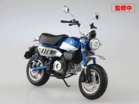 Honda  - Moneky 125 pearl glittering blue - 1:12 - Aoshima - 10957 - abksky10957 | Toms Modelautos