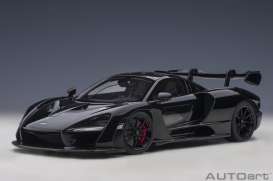McLaren  - Senna black - 1:18 - AutoArt - 76076 - autoart76076 | Toms Modelautos