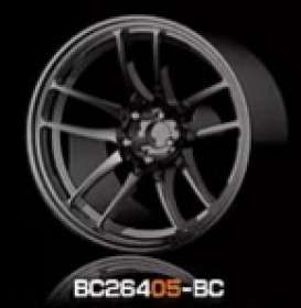 Wheels &amp; tires Rims & tires - 2021 black chrome - 1:64 - Mot Hobby - BC26405-BC - MotBC26405-BC | Toms Modelautos