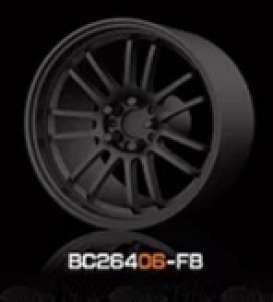 Wheels &amp; tires Rims & tires - 2021 flat black - 1:64 - Mot Hobby - BC26405-FB - MotBC26405-FB | Toms Modelautos