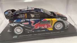 Ford  - Fiesta #1 Ogier/Ingrassia 2018 dark blue - 1:24 - Magazine Models - mag24raFiesta | Toms Modelautos