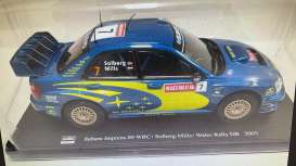 Subaru  - Impreza S9 #7 Solberg/Mills 2003 blue/yellow - 1:24 - Magazine Models - mag24raImpreza | Toms Modelautos