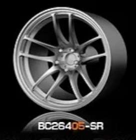 Wheels &amp; tires Rims & tires - 2021 silver - 1:64 - Mot Hobby - BC26405-SR - MotBC26405-SR | Toms Modelautos