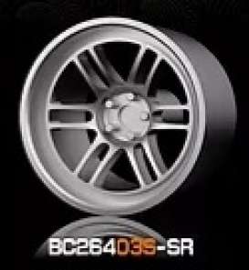Wheels &amp; tires Rims & tires - 2021 silver - 1:64 - Mot Hobby - BC26403S-SR - MotBC26403S-SR | Toms Modelautos