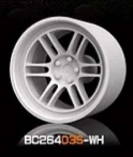 Wheels &amp; tires Rims & tires - 2021 white - 1:64 - Mot Hobby - BC26403S-WH - MotBC26403S-WH | Toms Modelautos
