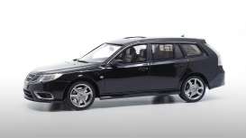 Saab  - 9-3 Turbo 2008 black - 1:18 - DNA - DNA000101 - DNA000101 | Toms Modelautos