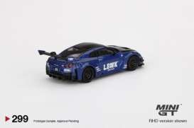 LB Works Silhouette - GT blue - 1:64 - Mini GT - 00299-R - MGT00299rhd | Toms Modelautos