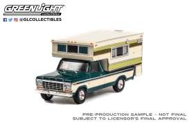 Ford  - F-250 1978 green/white - 1:64 - GreenLight - 30337 - gl30337 | Toms Modelautos