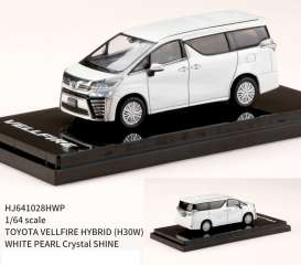 Toyota  - Vellfire Hybrid white pearl - 1:64 - Hobby Japan - HJ641028HWP - HJ641028HWP | Toms Modelautos