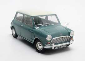 Mini Cooper - MKI 1961 blue/white - 1:18 - Cult Models - CML064-1 - CML064-1 | Toms Modelautos