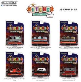 Assortment/ Mix  - Hitched Homes series 12 various - 1:64 - GreenLight - 34120 - gl34120 | Toms Modelautos