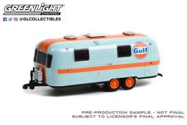 Airstream  - 1971 blue/orange - 1:64 - GreenLight - 34120B - gl34120B | Toms Modelautos