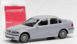 BMW  - 3 E46 grey - 1:87 - Herpa - h012416-008 - herpa012416-008 | Toms Modelautos