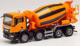 MAN  - TGS NN B.-LKW orange - 1:87 - Herpa - H314138 - herpa314138 | Toms Modelautos