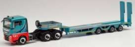 MAN  - TGX XL 6x4 blue/red - 1:87 - Herpa Trucks - H314022 - herpa314022 | Toms Modelautos