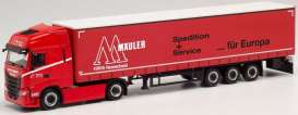 Iveco  - S-Way G.Sz. red/white - 1:87 - Herpa Trucks - H314121 - herpa314121 | Toms Modelautos