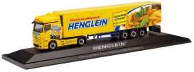 Mercedes Benz  - Actros yellow/blue - 1:87 - Herpa - H122177 - herpa122177 | Toms Modelautos