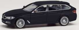 BMW  - 5 Touring black - 1:87 - Herpa - H430708-003 - herpa430708-003 | Toms Modelautos