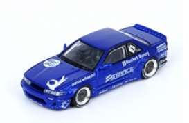 Nissan  - Silvia S13 V2 blue - 1:64 - Inno Models - in64-S13V2-BLUM - in64S13V2BLUM | Toms Modelautos