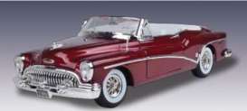 Buick  - 1953 red - 1:18 - Motor Max - 73129r - mmax73129r | Toms Modelautos
