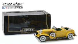 Duesenberg  - II SJ *the Great Gatsby* 1934 yellow - 1:18 - GreenLight - 12927 - gl12927 | Toms Modelautos