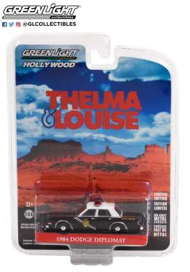Dodge - Diplomat 1984 black/white - 1:64 - GreenLight - 44945E - gl44945E | Toms Modelautos Dodge - Diplomat 1984 black/white - 1:64 - GreenLight - 44945E - gl44945E | Toms Modelautos