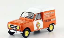 Renault  - 4 Fourgonnette orange/white - 1:43 - Magazine Models - UTR40 - magUTR40 | Toms Modelautos