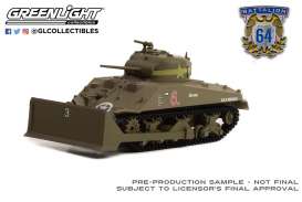 Sherman  - M4 1944 army green - 1:64 - GreenLight - 61020C - gl61020C | Toms Modelautos