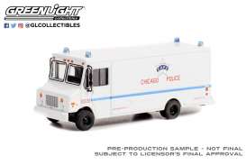 Step Van - 2013 white/blue - 1:64 - GreenLight - 33230C - gl33230C | Toms Modelautos Step Van - 2013 white/blue - 1:64 - GreenLight - 33230C - gl33230C | Toms Modelautos